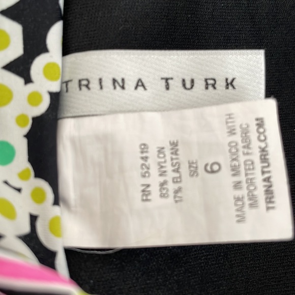(2/$30) Trina Turk Bikini Top - Size 6 (M) - Picture 5 of 8